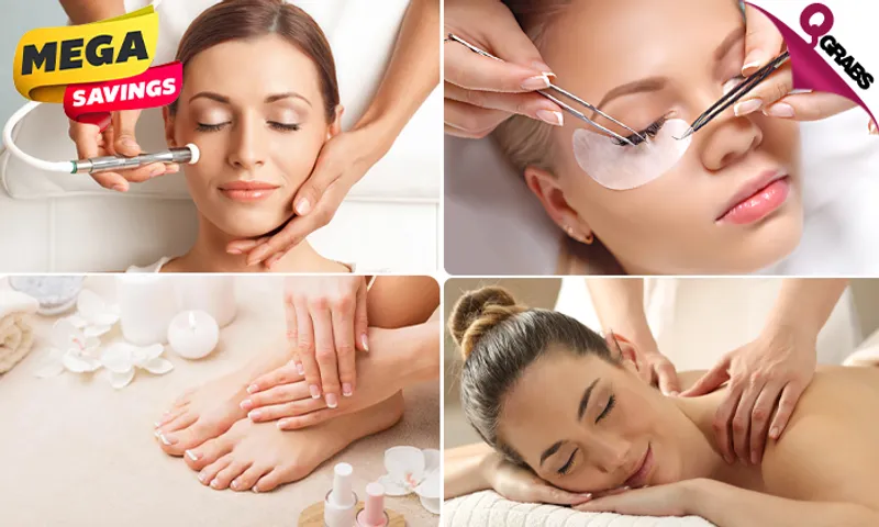 Choose THREE Beauty Services: Diamond Peel, Lash Extensions, Massage, Mani-Pedi and More!